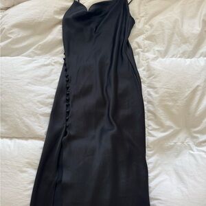 Zara Black Strapless Dress